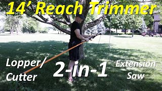 Fiskars 14ft Extension Trimmer Review – DadsTalkTECH – Episode 33