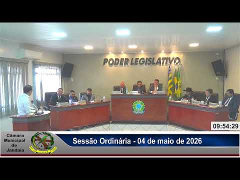Sessão Legislativa Câmara Municipal de Jandaia - Goiás