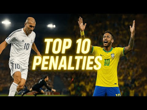 Top 10 Best ultimate test of nerves Penalties in Football History