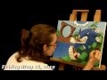 Sonic the Hedgehog Painting 