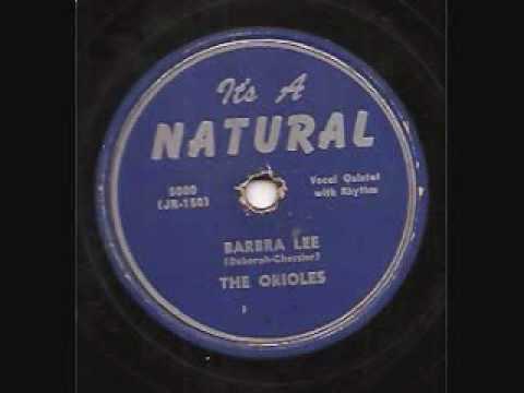 The Orioles-Barbara Lee [It's A Natural 5000]  1948 78 RPM