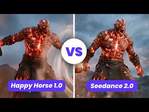 Happy Horse 1.0 VS Seedance 2.0 | Is It Better Than Seedance 2.0? How to Use Happy Horse 1.0