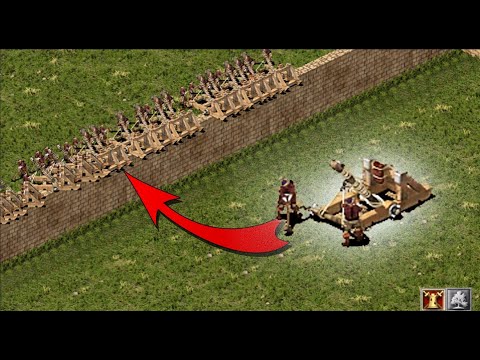 How to put a catapult on the wall? | Stronghold Crusader 1