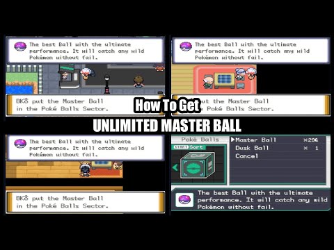 Pokemon Unbound 2.1.1.1 - All Master Ball Locations