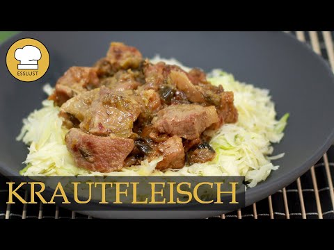 Chinesisches KRAUTFLEISCH - leckeres Asia-Schweinefleisch auf Kohl