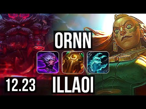 ORNN vs ILLAOI (TOP) | 5/1/9, 700+ games | EUW Diamond | 12.23