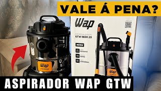 ASPIRADOR WAP GTW INOX 20 É BOM PARA LIMPAR SOFÁ?