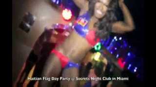 Strip Club Queens: Haitian Strippers during Haitian Flag Day @ SECRETS NIGHT CLUB!