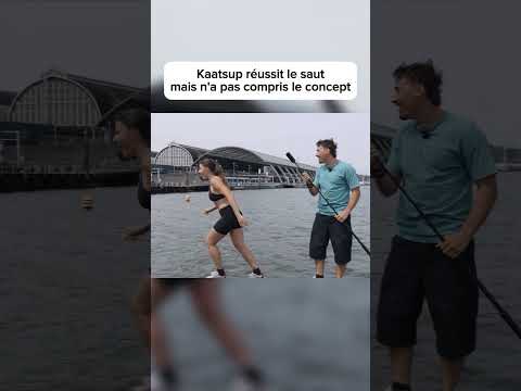 Kaatsup réussit le saut mais n'a pas compris le concept