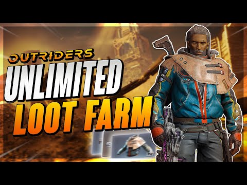 *100 CHESTS in 1 HOUR* Outriders | Unlimited Loot Farm (Loot Cave)