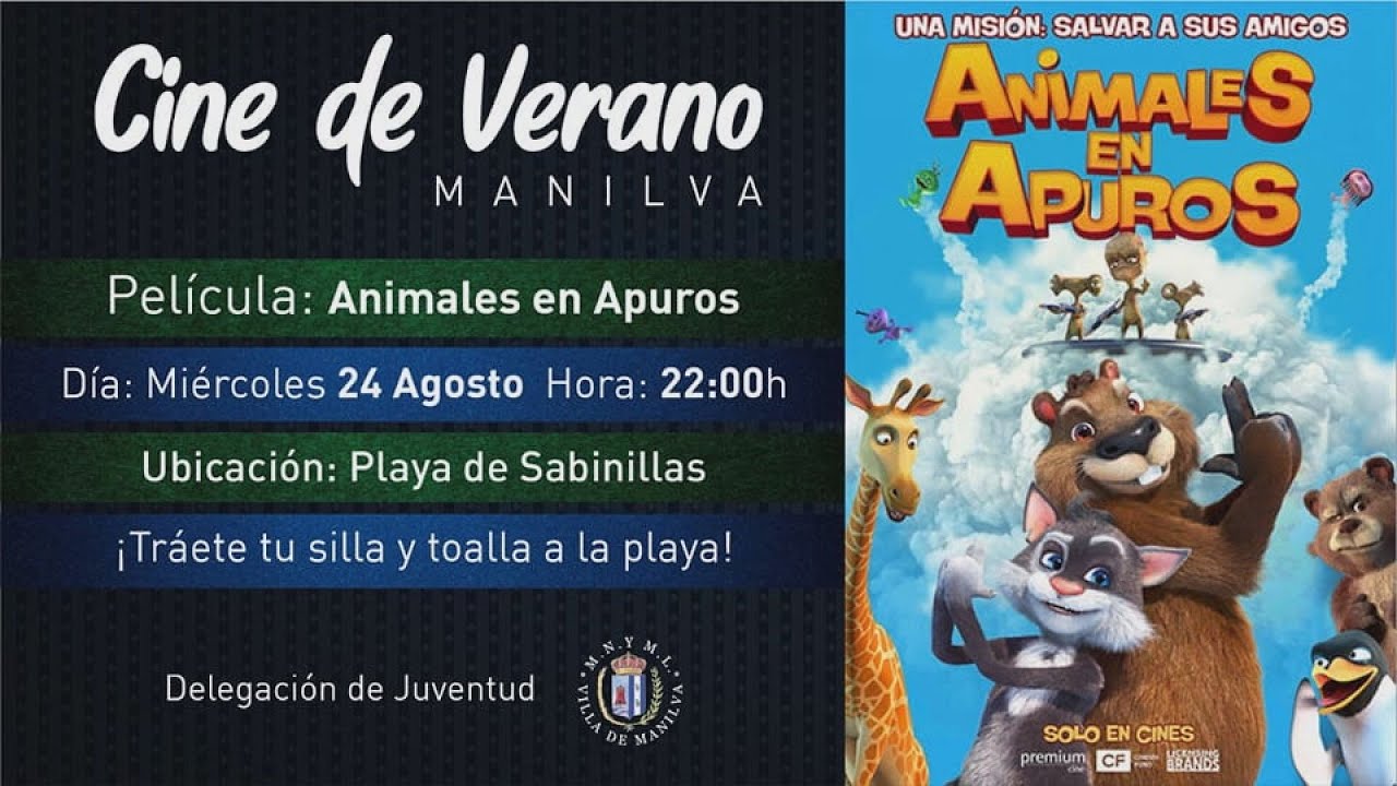 Mañana se proyectará la película ‘Animales en apuros’