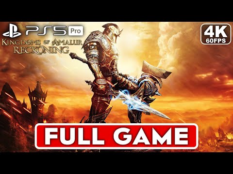 KINGDOMS OF AMALUR RECKONING Gameplay Walkthrough FULL GAME [4K 60FPS PS5 PRO] - No Commentary