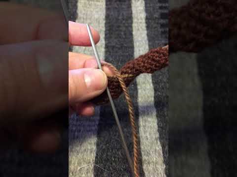 The Buttonhole stitch - Nalbinding / Needle-binding by Karin Byom