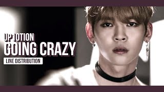 UP10TION - Going Crazy Line Distribution (Color Coded) | 업텐션 - 미치게 해