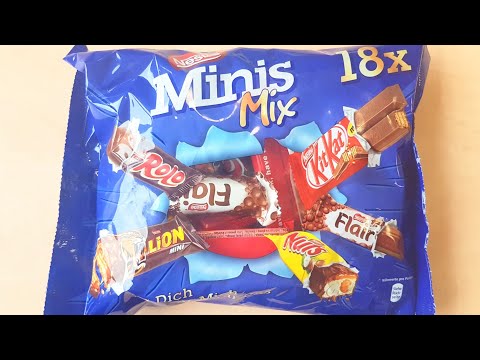 Nestle Minis Mix Chocolate Bars (Lion White, Kit Kat & Rollo)