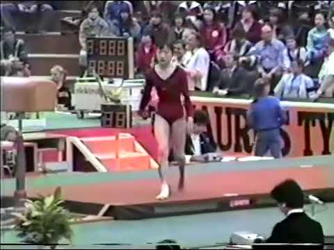 Ri Sun-Ok 🇰🇵 VT AA 9.400 1983 World Championships