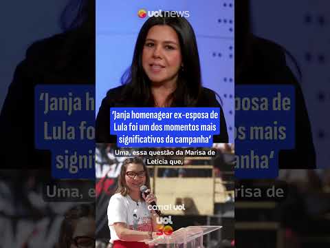 Carla Araújo: Janja homenagear ex-esposa de Lula foi um dos momentos mais significativos da campanha