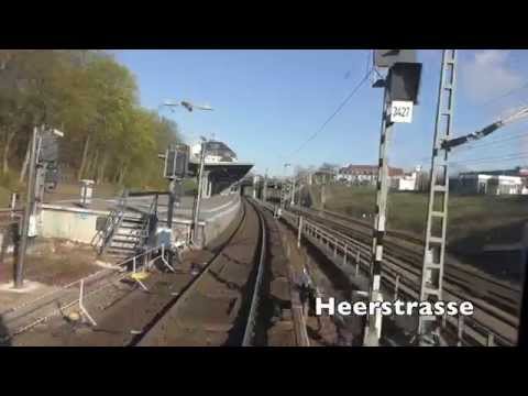 Führerstandsmitfahrt S-Bahn Berlin von Ostbahnhof nach Spandau auf der S5 in 4K.