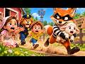 Mary's Little Lamb STOLEN 😱 Baby Leo & Lion Police Rescue! | Kids Story