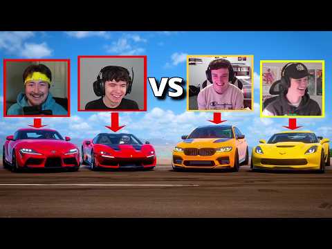 We Tried 2v2 Forza And It Got CHAOTIC!