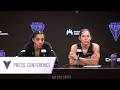 Gabby Williams And Veronica Burton On Loss Vs Chicago Sky May 13 2026