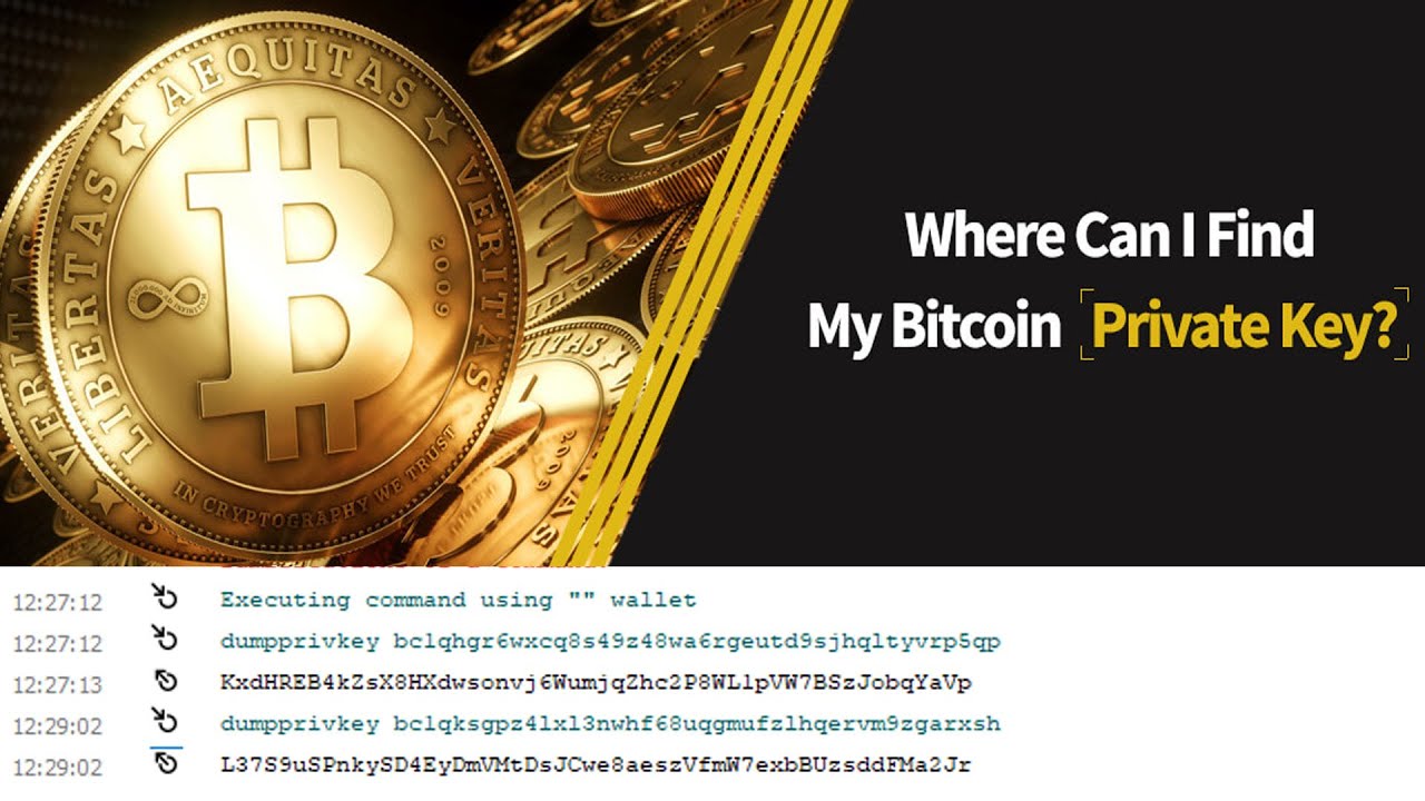 bitcoin core wallet export private key