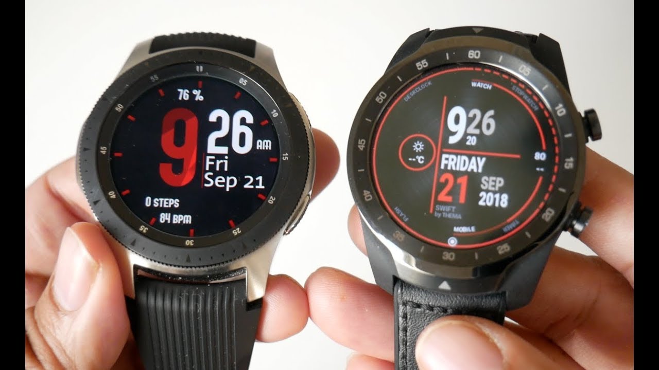 Samsung Galaxy Watch vs Ticwatch Pro - Head to Head Comparison
