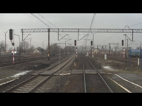 Cabview EN57: Skawina - Oświęcim + sound - 05.02.2016