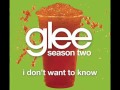 Glee - Finn and Quinn - I dont want to know ...