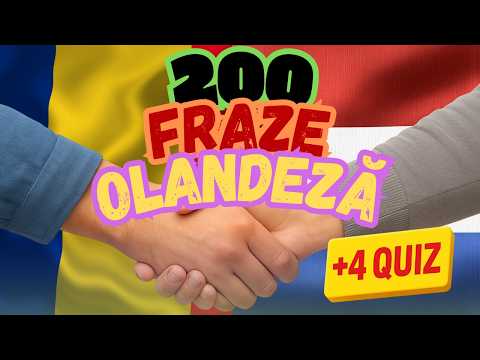200 fraze pentru prezentare în olandeză + 4 quiz-uri