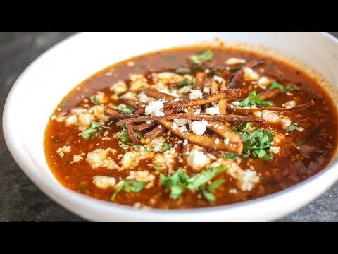 How to Make Beef Tortilla Soup - 🌶 Recipe From the...