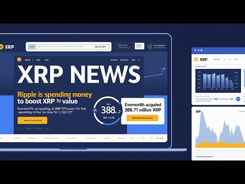 XRP News,Ripple Geld ausgeben um den XRP-Wert,XRP ETF Countdown,Evernorth 388,71 Millionen XRP