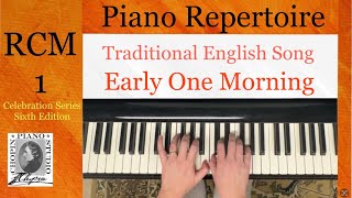 Early One Morning arr. by Frederick Silvester - RCM 1 Piano Repertoire