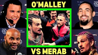 UFC Fighters Predict Sean O'Malley vs Merab Dvalishvili..