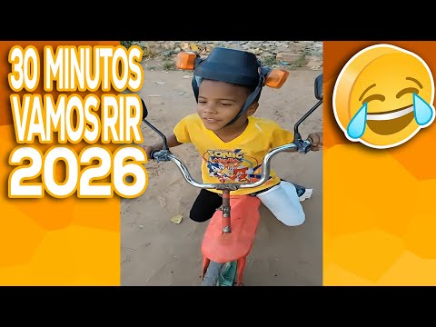 30 MINUTOS TENTE NÃO RIR 🤣 OS VÍDEOS ENGRAÇADOS de MEMES 2026 [VALE A PENA RIR DE NOVO] #6