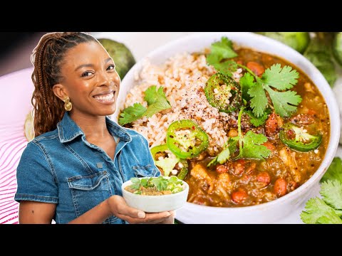 My Favorite Way to Make Jackfruit | Spicy Green Jackfruit Chili