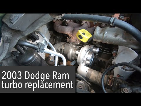 2003 Dodge Ram 5.9 Cummins hy35w turbo replacement