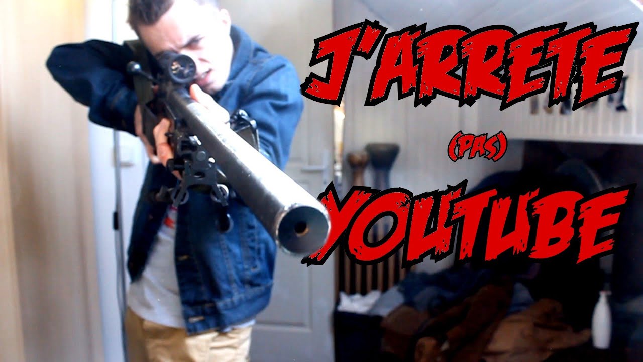 J'ARRÊTE YOUTUBE thumbnail