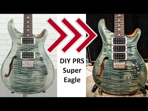 DIY PRS John Mayer Super Eagle (Pseudo-Eagle) Build Using a CE 24 Semi-Hollow | Paul Reed Smith