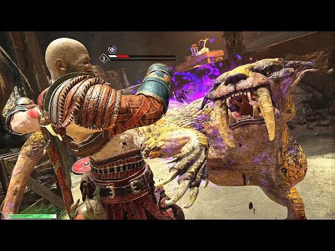 God of War 4 2018 Deus Ex Malachite  No Damage Walkthrough Part 34 PS4 PRO