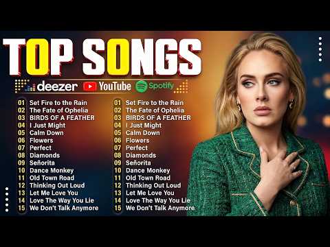 Adele, Dua Lipa, Ed Sheeran, Sia, Lady Gaga, Bruno Mars,Billie Eilish | Top Pop Music 2026 Playlist