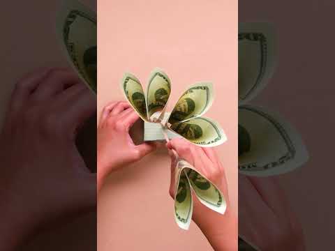 Make money gifting more memorable with this money bouquet #shorts
