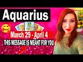 Aquarius WHAAT UNEXPECT HAPPENS WITH THEM MARCH 29 TO APRIL 4