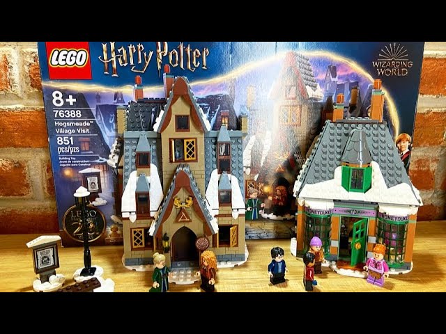 Vídeo relacionado con LEGO Harry Potter Visita a la Aldea de Hogsmeade, Las Tres Escobas, Juguete del 20 Aniversario, Minifigura Dorada de Ron Weasley y Personajes, Regalo para Niñas y Niños de 8 Años o Más 76388