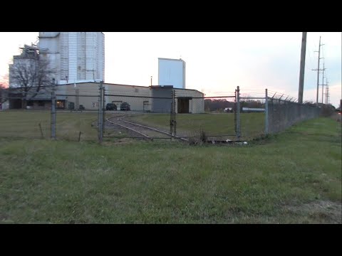 Abandoned Railroad Spur at Kent Feeds Incorporated near Logansport, Indiana