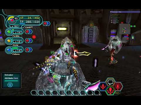 PSOBB ephinea.Lost HELL PALLASCH All hunewearl.