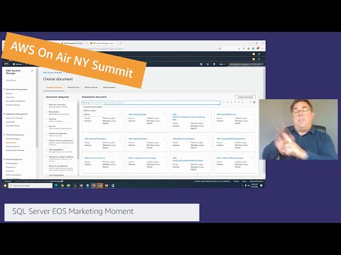 AWS Summit New York 2022: AWS On Air ft.  SQL Server EOS Marketing Moment | AWS Events