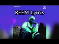 Ckay - BEENI FT. BARRY JHAY (Lyrics video)