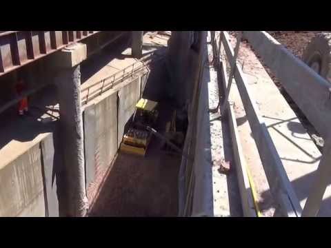 SSB Verbindungstunnel fertiggestellt - 1.Teil Startbaugrube wird verfüllt 2.07.15 #SSB