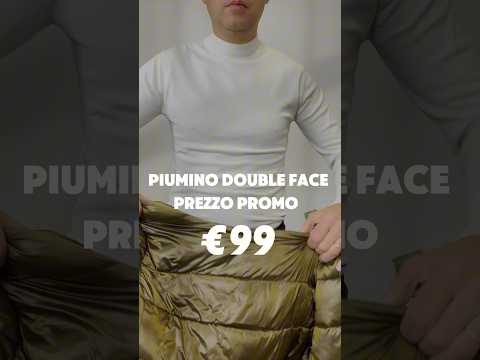 Giubbotto corto, double-face 99euro #gogolfun #giubbottouomo #giubbotto #menswear #piumino #jacket
